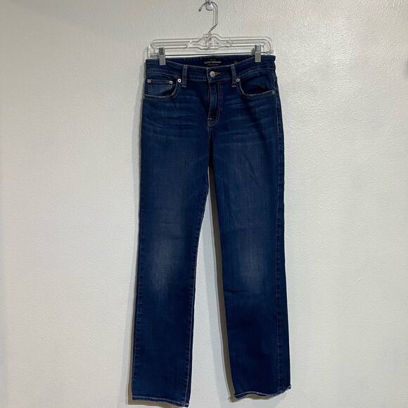Lucky Brand Sweet Straight Leg Ankle Rise Jeans Sz 6 - Picture 2 of 11